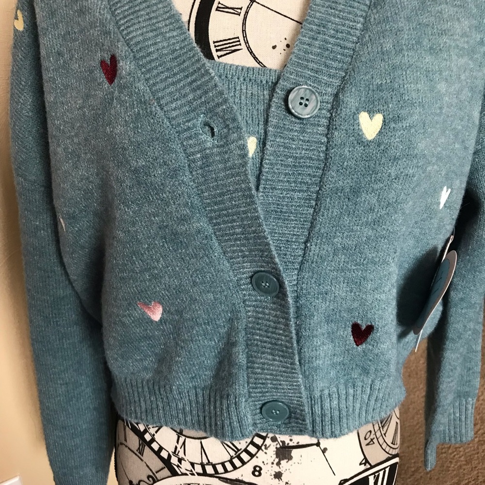 Witty Fox Cropped Sweater Set